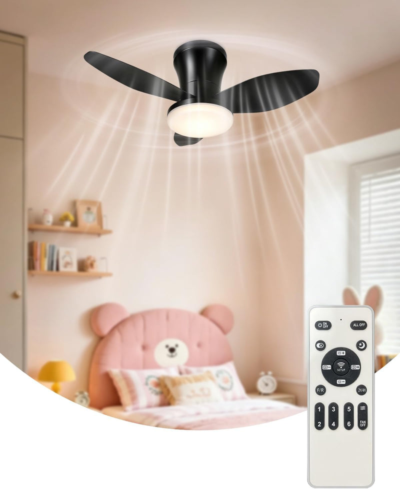 Ceiling Fans with Lights and Remote 25