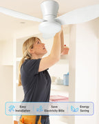 Ceiling Fans with Lights and Remote 25