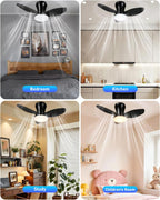 Ceiling Fans with Lights and Remote 25