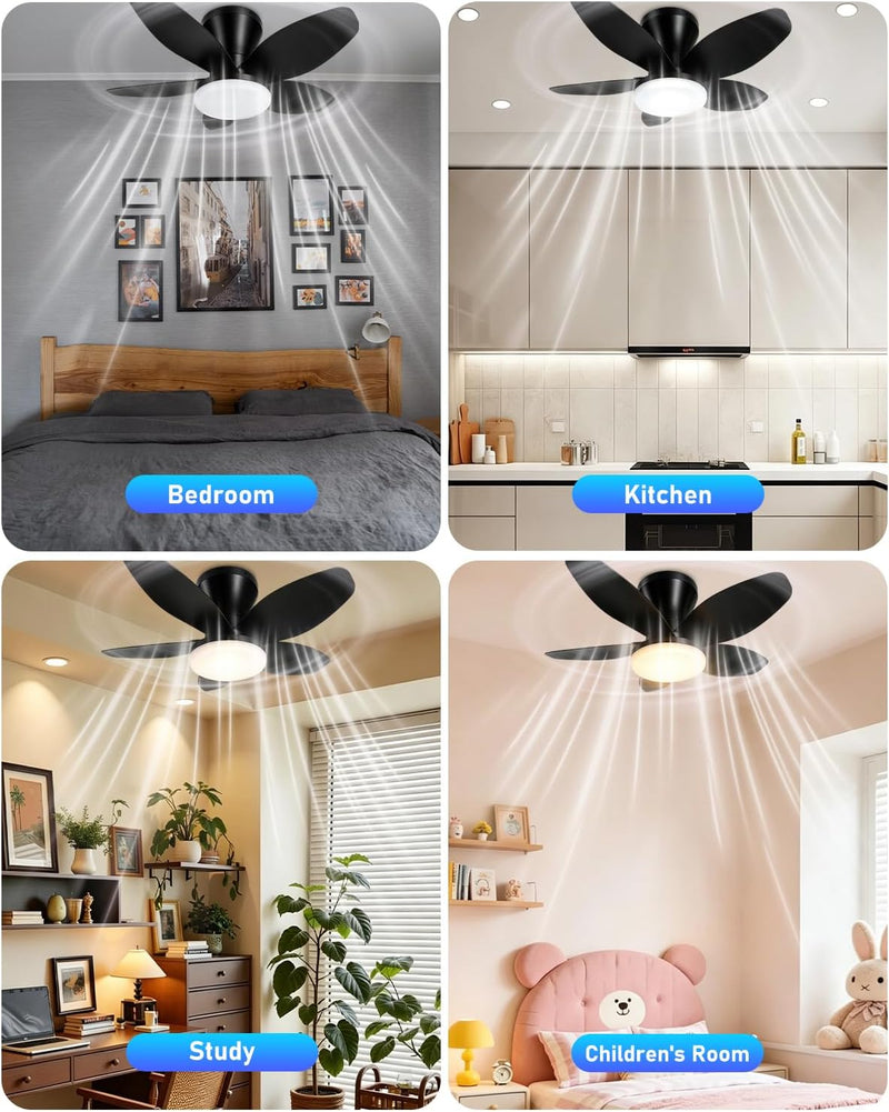 Ceiling Fans with Lights and Remote 25