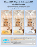 Ceiling Fans with Lights and Remote 25