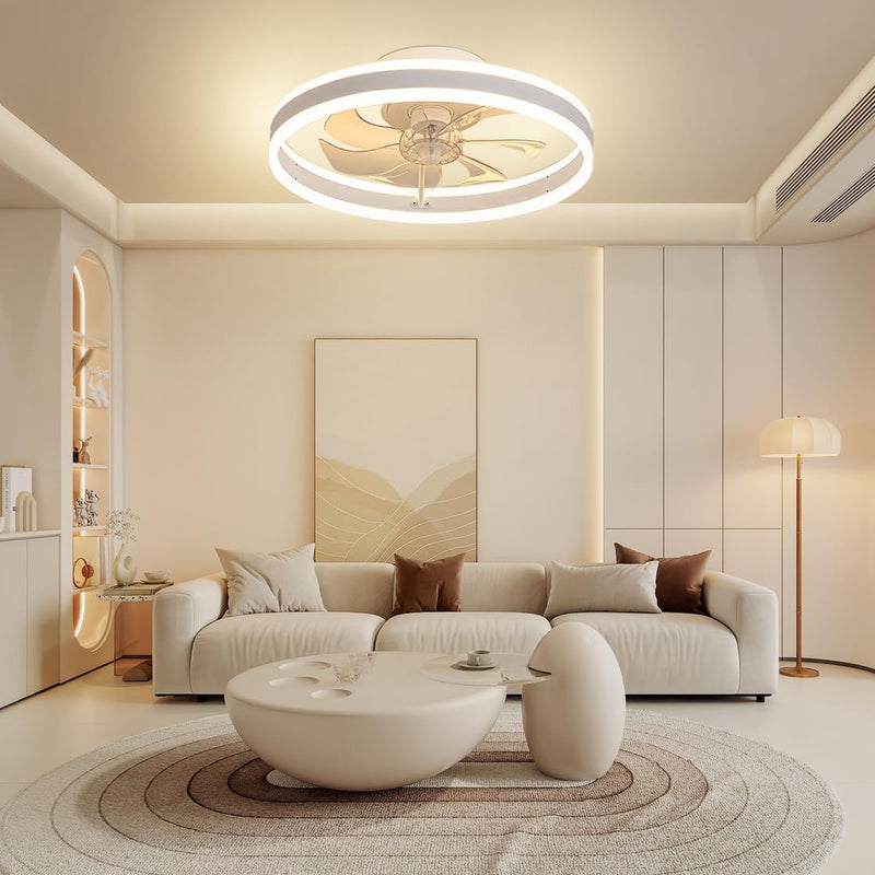 Ceiling Fans with Lights and Remote 45W
