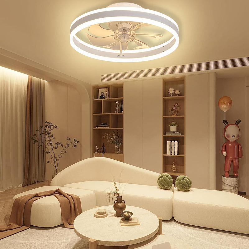 Ceiling Fans with Lights and Remote 45W