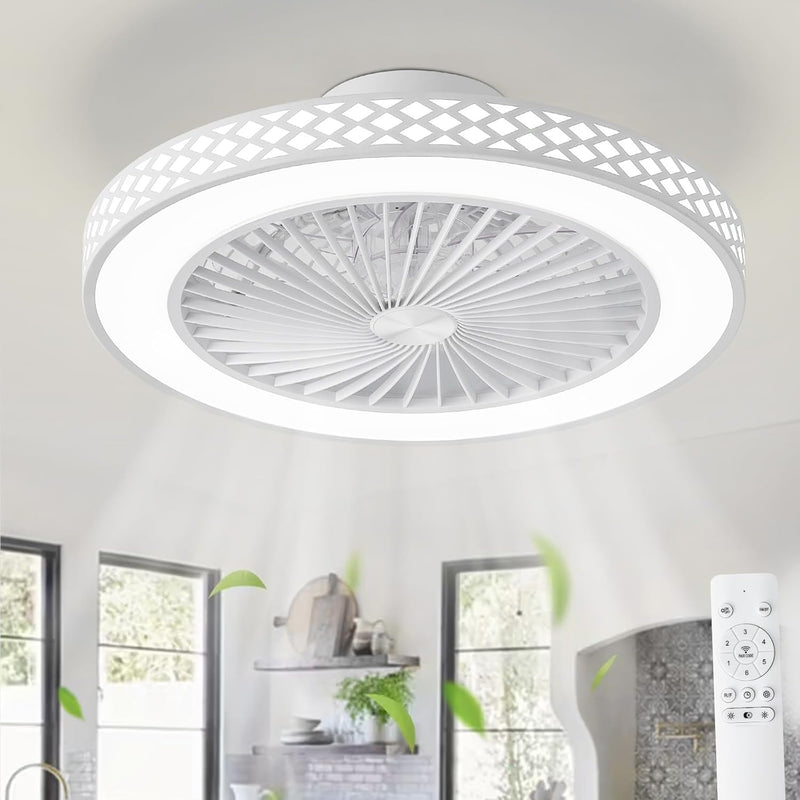 Ceiling Fans with Lights and Remote 48CM 6 Speeds
