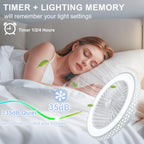 Ceiling Fans with Lights and Remote 48CM 6 Speeds