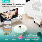 Fans with Lights and Remote 48CM Modern Iron