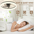 Ceiling Fan with Light Remote 3000K-6500K Dimmable