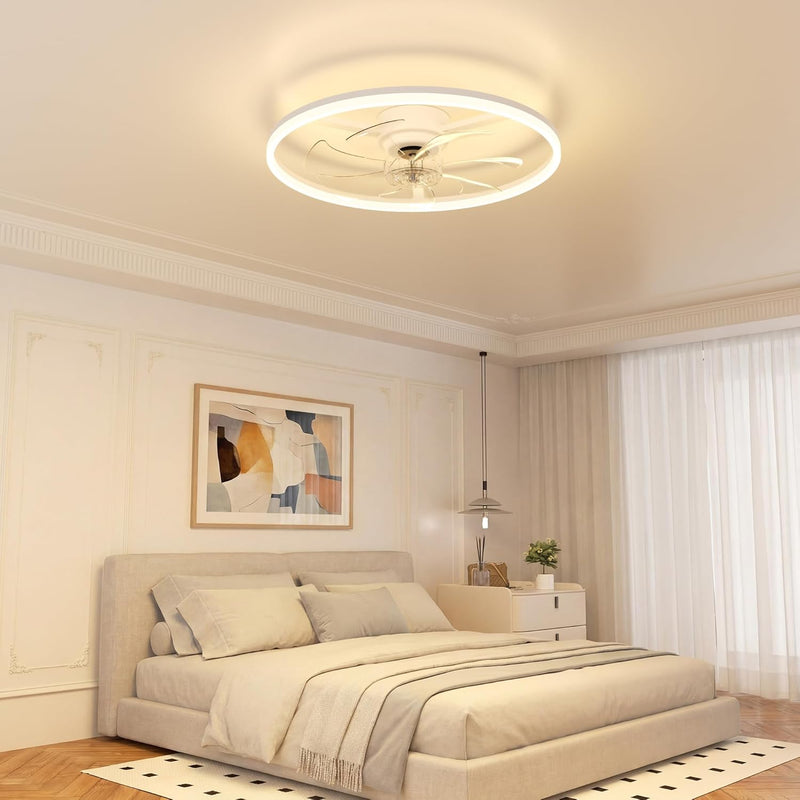 Ceiling Fans with Lights and Remote 6 Speeds