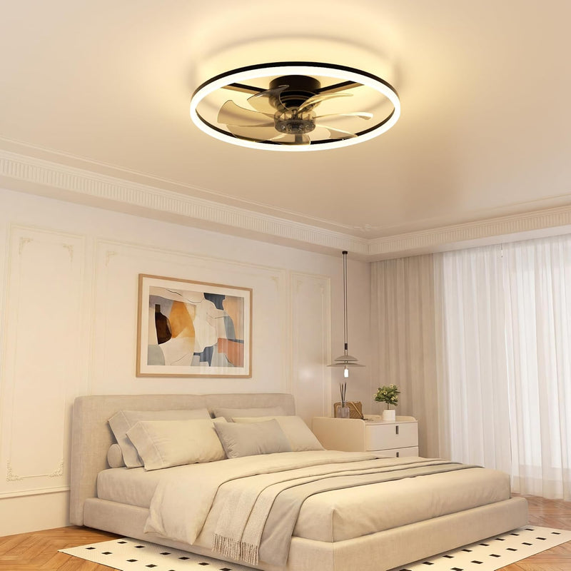 Ceiling Fans with Lights and Remote 6 Speeds
