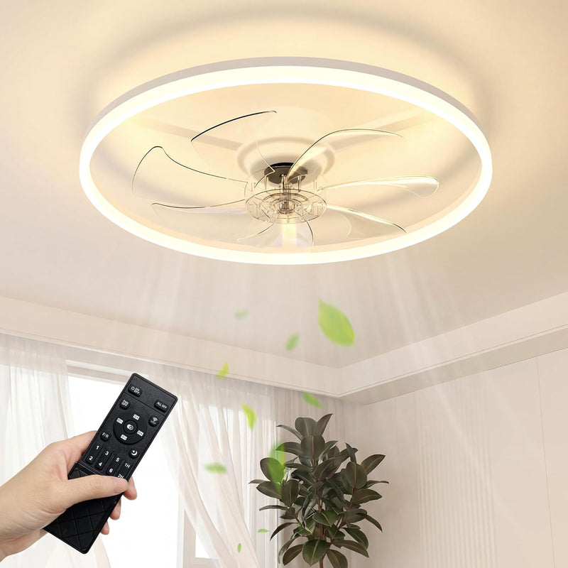 Ceiling Fans with Lights and Remote 6 Speeds