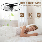 Ceiling Fans with Lights and Remote 6 Speeds