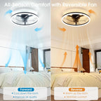 Ceiling Fans with Lights and Remote 6 Speeds