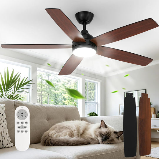 Ceiling Fans with Lights and Remote 6 Speeds