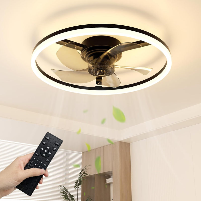 Ceiling Fans with Lights and Remote 6 Speeds