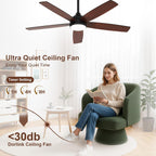 Ceiling Fans with Lights and Remote 6 Speeds