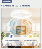 Ceiling Fans with Lights and Remote Fan