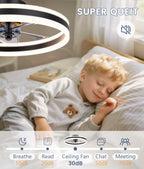 Ceiling Fans with Lights and Remote Fan