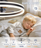 Ceiling Fans with Lights and Remote Fan