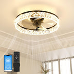 Ceiling Fans with Lights and Remote LED