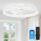 Ceiling Fans with Lights and Remote LED