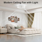 Ceiling Fans with Lights and Remote Luxury