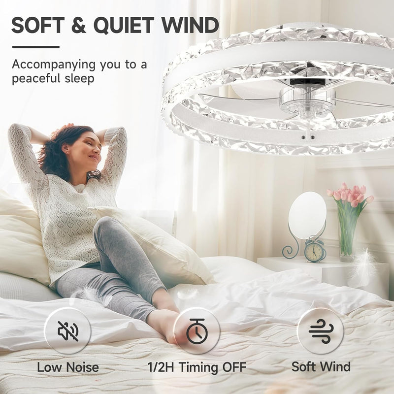 Ceiling Fans with Lights and Remote Luxury