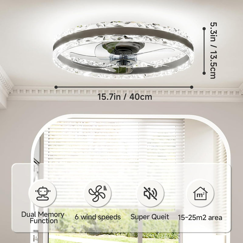 Ceiling Fans with Lights and Remote Luxury