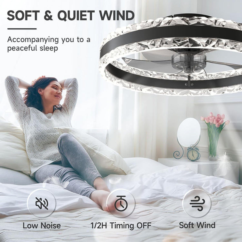 Ceiling Fans with Lights and Remote Luxury