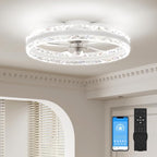 Ceiling Fans with Lights and Remote Modern
