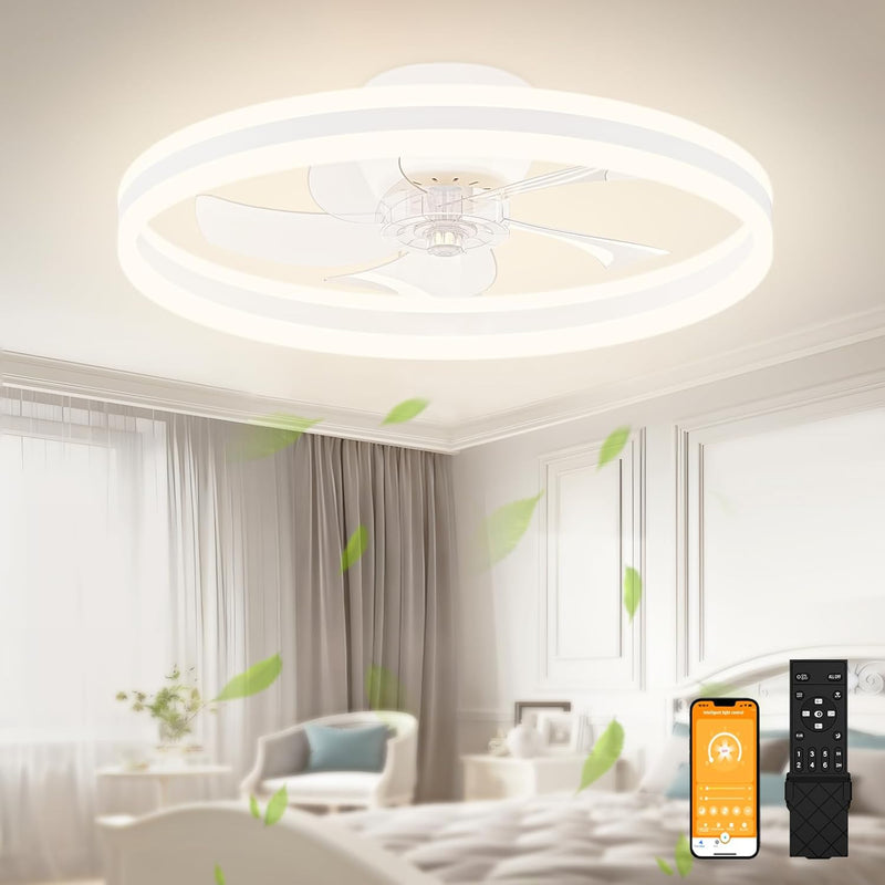 Ceiling Fans with Lights and Remote Modern