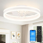 Ceiling Fans with Lights and Remote Modern