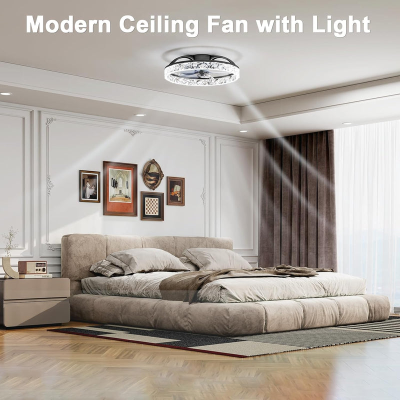 Ceiling Fans with Lights and Remote Modern