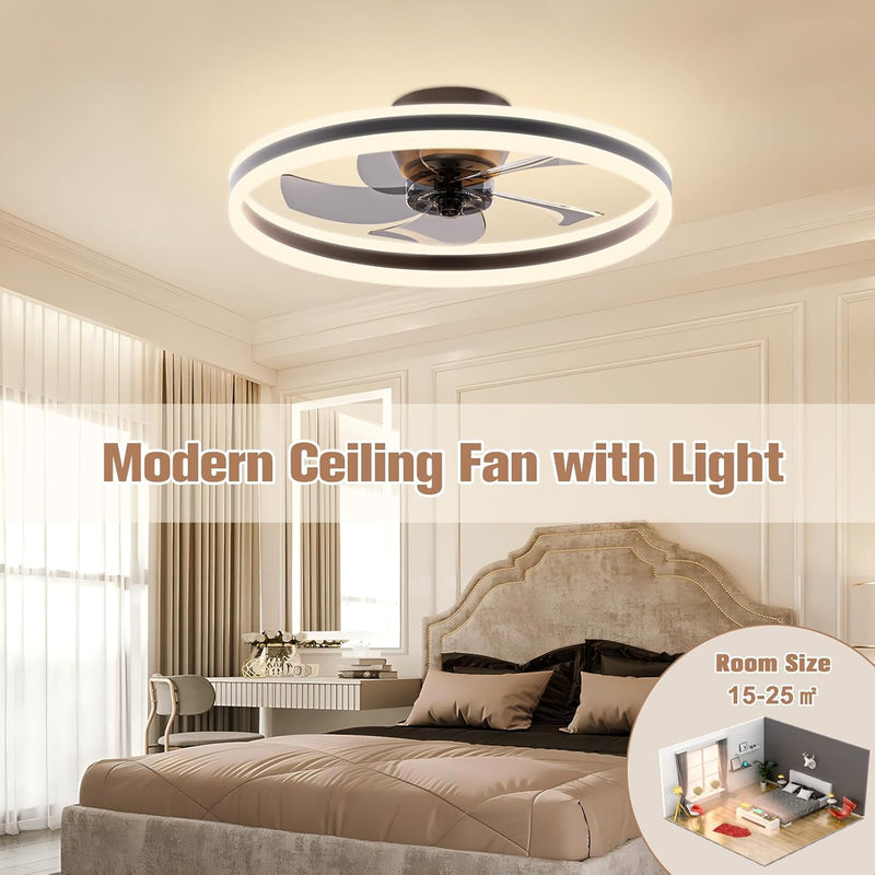 Ceiling Fans with Lights and Remote Modern