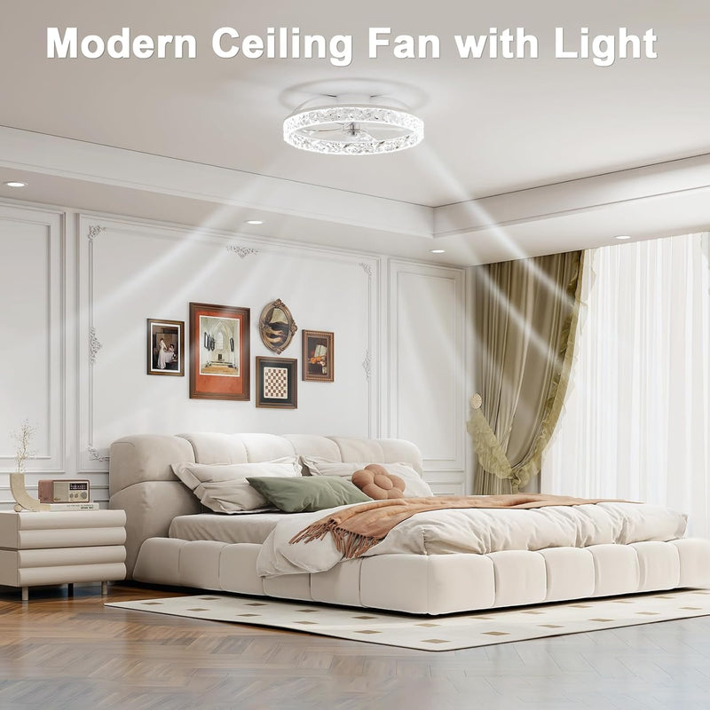 Ceiling Fans with Lights and Remote Modern