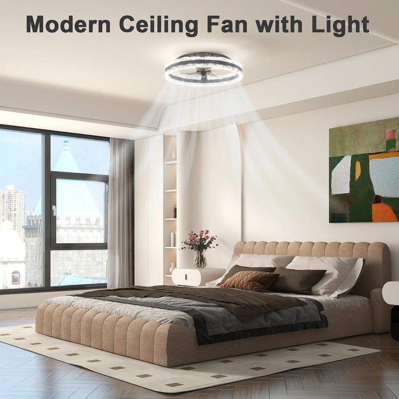 Ceiling Fans with Lights and Remote Modern