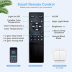 Ceiling Fans with Lights and Remote Retractable Blades