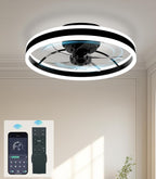 Ceiling Fans with Lights App Control 6-Speed Quiet