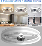 Ceiling Fans with Lights App Control 6-Speed Quiet