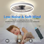 Ceiling Fans with Lights App Control 6-Speed Quiet