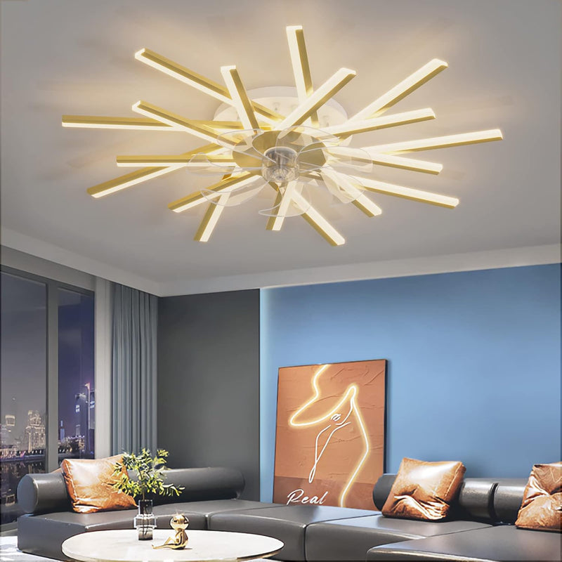 Ceiling Fans with Lights Flush Mount Fan