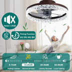 Ceiling Fans with Lights Remote Control Modern Lighting