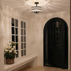 Ceiling Light 3-Light E14 Semi Flush