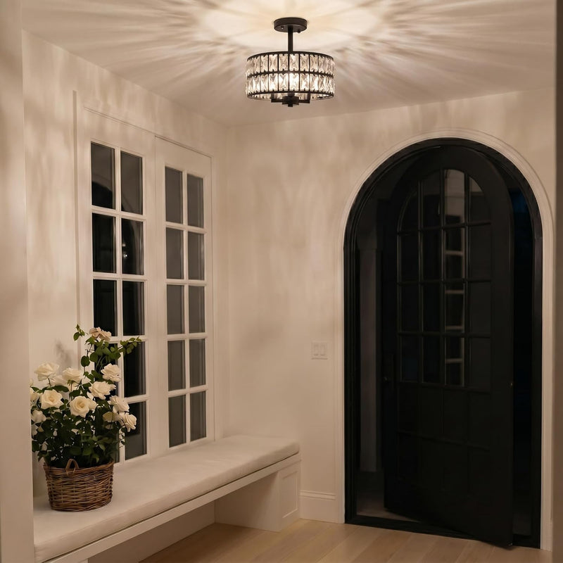 Ceiling Light 3-Light E14 Semi Flush
