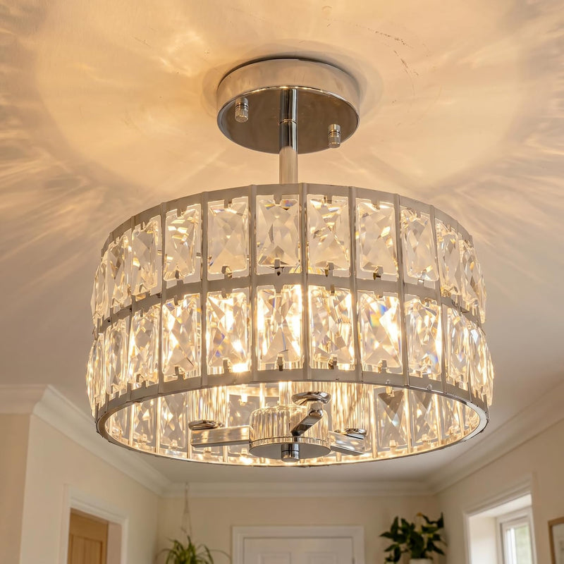 Ceiling Light 3-Light E14 Semi Flush