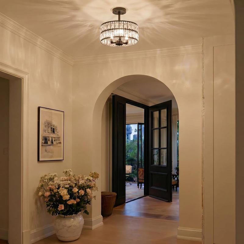 Ceiling Light 3-Light E14 Semi Flush