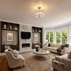 Ceiling Light 3-Light E14 Semi Flush
