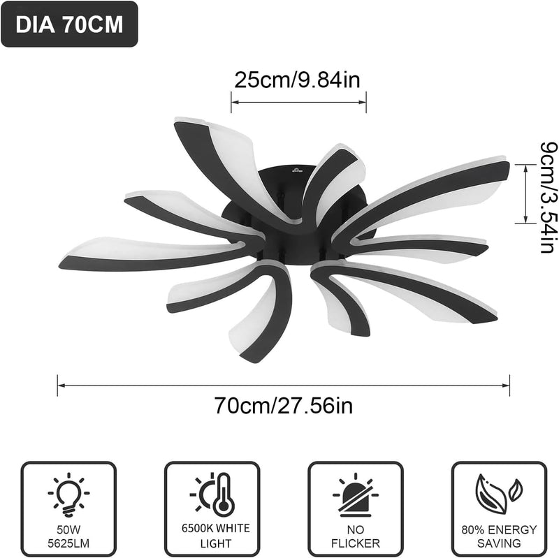 Ceiling Light Dimmable LED Lighting 48W 5400lm 3000K-6500K