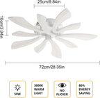 Ceiling Light Dimmable LED Lighting 48W 5400lm 3000K-6500K
