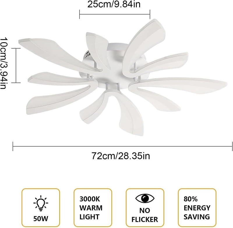 Ceiling Light Dimmable LED Lighting 48W 5400lm 3000K-6500K