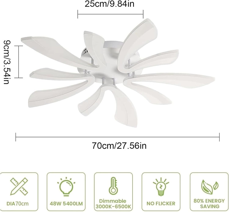 Ceiling Light Dimmable LED Lighting 48W 5400lm 3000K-6500K